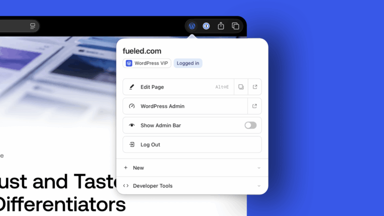 WordPress.org blog: Introducing the WordPress Browser Extension